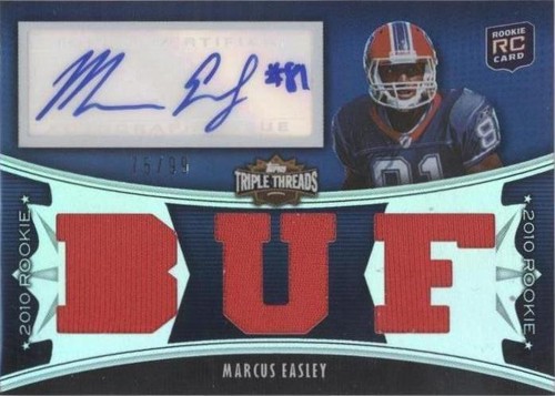 2010 Topps Triple Threads Marcus Easley #130