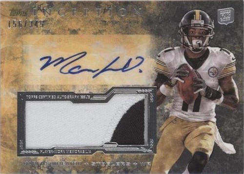 2013 Topps Inception Markus Wheaton #IAJP-MW