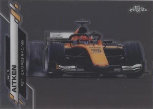 【376シリ】2020 TOPPS FORMULA1 Jack Aitken 2020 Topps Chrome F1 Racing 1st Edition Refractor Autograph