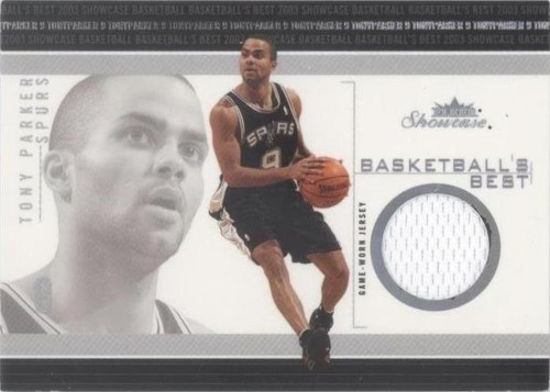 2003-04 Fleer Showcase - Tony Parker #BB-TP