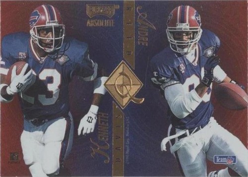 1995 Playoff Absolute Andre Reed Cornelius Bennett Kenneth Davis #Q14