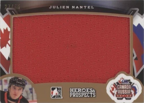 2015-16 Leaf In the Game Heroes & Prospects - Julien Nantel #CR-08