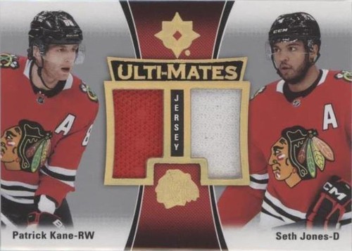 2022-23 Upper Deck Ultimate Collection - Patrick Kane Seth Jones #UTM-KJ