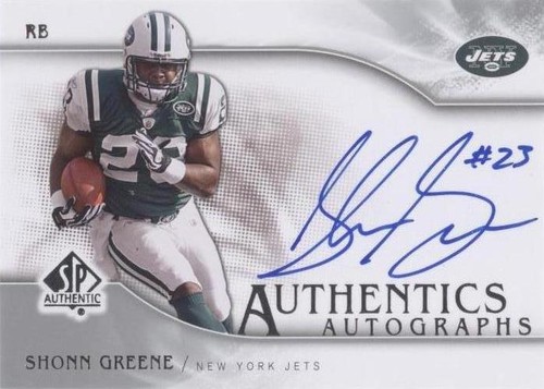 2009 SP Authentic Shonn Greene #SP-SG
