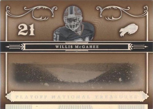 2006 Playoff National Treasures Willis McGahee #36