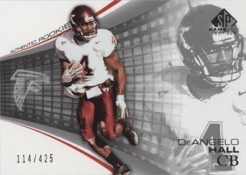 2004 SP Game Used Edition DeAngelo Hall #103