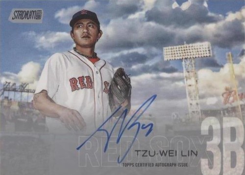 2018 Topps Stadium Club - Tzu-Wei Lin #SCA-TL