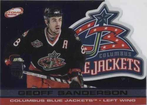 2001-02 Pacific Atomic - Geoff Sanderson #30