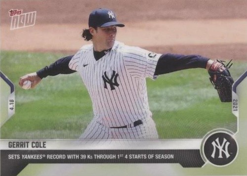 2021 Topps Now - Gerrit Cole #99