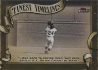 2024 Topps Finest - Willie Mays #FT-9