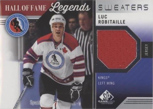 2021-22 Upper Deck SP Game Used - Luc Robitaille #HOF-LR
