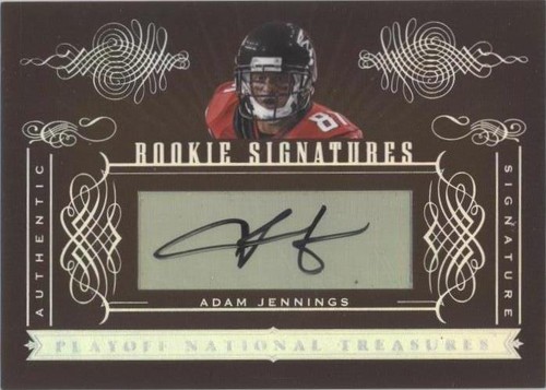 2006 Playoff National Treasures Adam Jennings #153