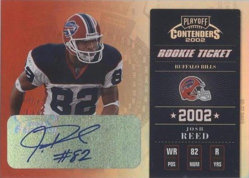 2002 Playoff Contenders Josh Reed #140