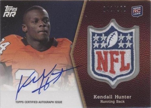 2011 Topps Rising Rookies Kendall Hunter #SRAP-KH