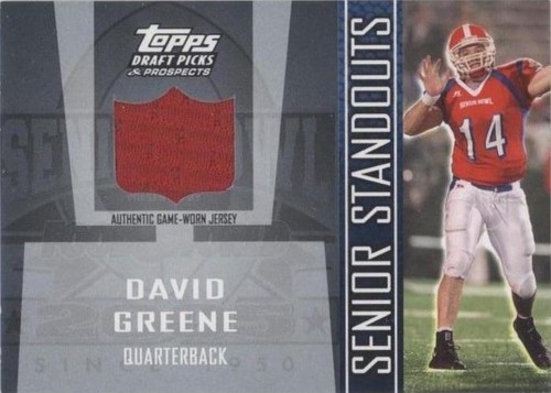 2005 Topps Draft Picks & Prospects David Greene #SS-DG