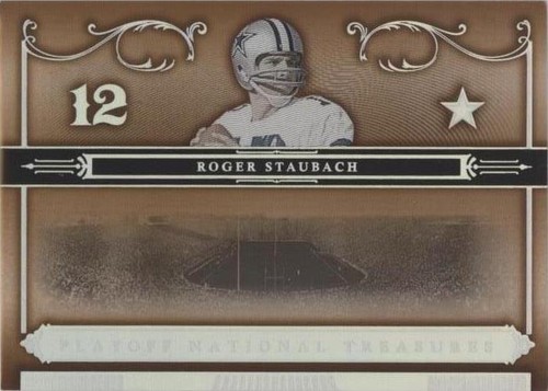 2006 Playoff National Treasures Roger Staubach #92