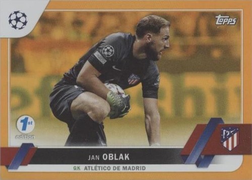 2022-23 Topps UEFA Club Competitions 1st Edition Jan Oblak #107