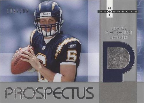 2006 Fleer Hot Prospects Charlie Whitehurst #PR-CW