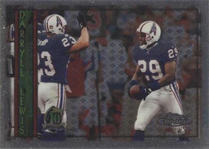 1996 Topps Chrome Darryll Lewis #44