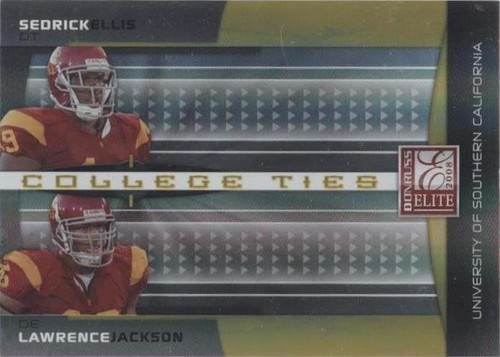 2008 Donruss Elite Lawrence Jackson Sedrick Ellis #CTC-7