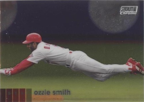 2020 Topps Stadium Club Chrome - Ozzie Smith #166