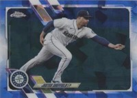 2021 Topps Chrome Sapphire Edition - Justus Sheffield #6