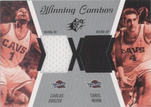 2003-04 SPx - Carlos Boozer/Chris Mihm #WC20