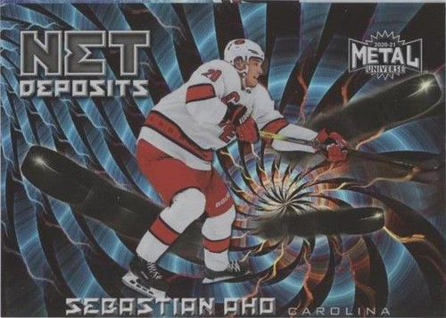 2020-21 Skybox Metal Universe - Sebastian Aho #ND-9