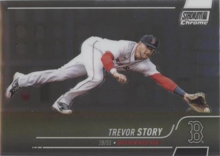 2022 Topps Stadium Club Chrome - Trevor Story #245