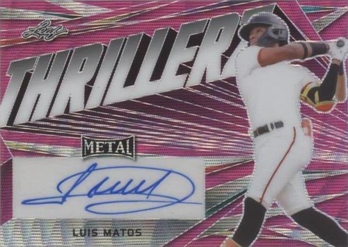 2022 Leaf Metal - Luis Matos #TH-LM2