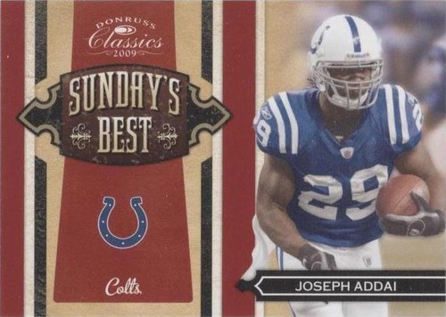 2009 Donruss Classics Joseph Addai #22