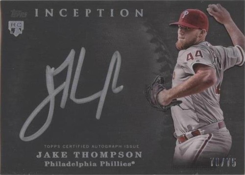 2017 Topps Inception - Jake Thompson #SS-JTH