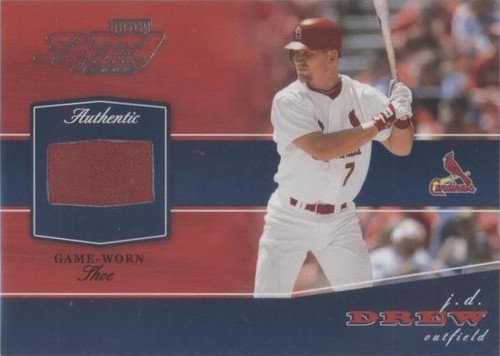 2002 Playoff Piece of the Game - J.D. Drew #POG-31