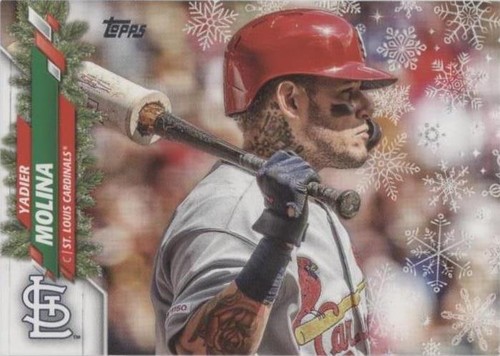 2020 Topps Holiday - Yadier Molina #HW23