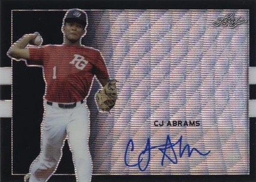 2018 Leaf Perfect Game National Showcase - C.J. Abrams #BA-CJA