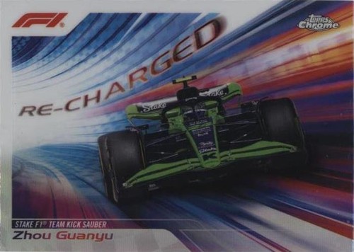 2024 Topps Chrome Formula 1 - Zhou Guanyu #RECH-14