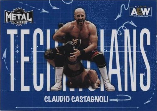 2022 Skybox Metal Universe AEW All Elite Wrestling - Claudio Castagnoli #TN-18