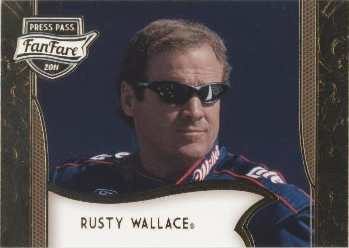 2011 Press Pass Fanfare - Rusty Wallace #93