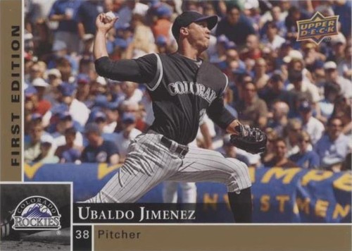 2009 Upper Deck First Edition - Ubaldo Jimenez #96