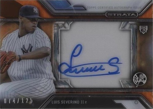 2016 Topps Strata - Luis Severino #SA-LS