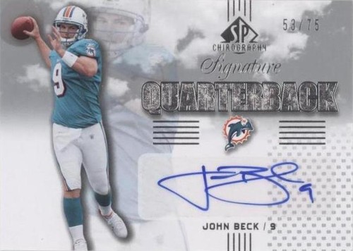 2007 SP Chirography John Beck #SQ-JB