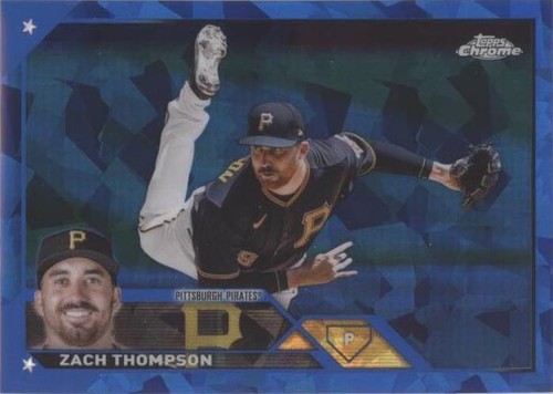 2023 Topps Chrome Sapphire Edition - Zach Thompson #2