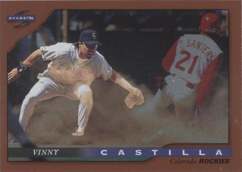 1996 Score - Vinny Castilla #60