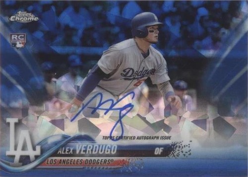 2018 Topps Chrome Sapphire Edition - Alex Verdugo #AC-AV