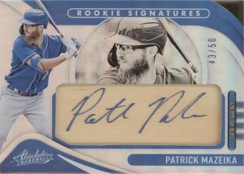 2022 Panini Absolute - Patrick Mazeika #113