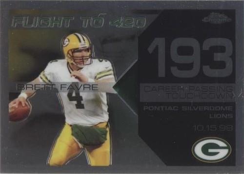 2007 Topps Chrome Brett Favre #BFC-BF193