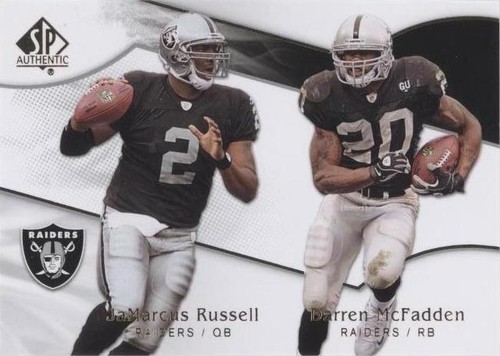 2009 SP Authentic Darren McFadden JaMarcus Russell #146