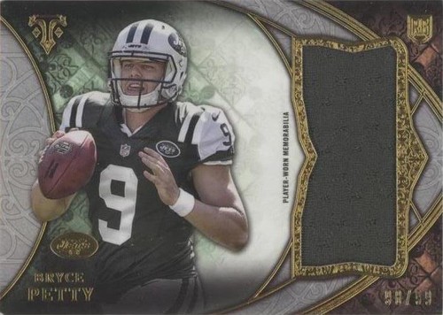 2015 Topps Triple Threads Bryce Petty #TTRJR-BPE