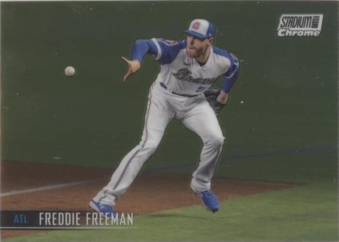 2021 Topps Stadium Club Chrome - Freddie Freeman #153