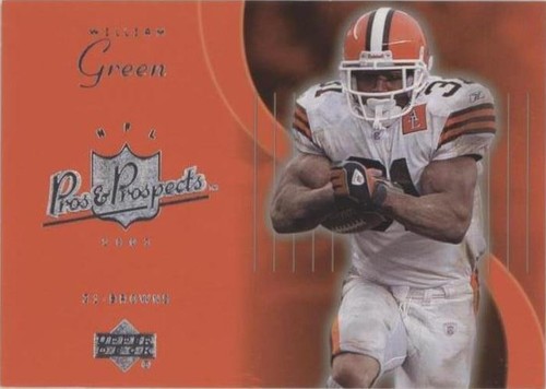 2003 Upper Deck Pros & Prospects William Green #97